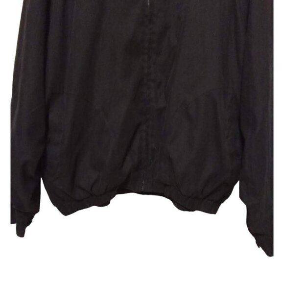 ABERDEEN Collection Vintage Black Zip Front Members Only Jacket Sz XXL - Picture 2 of 10